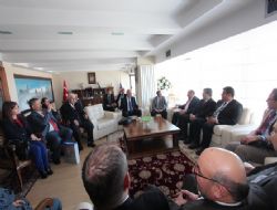 Büyükşehir AYTO Heyetini ağırladı